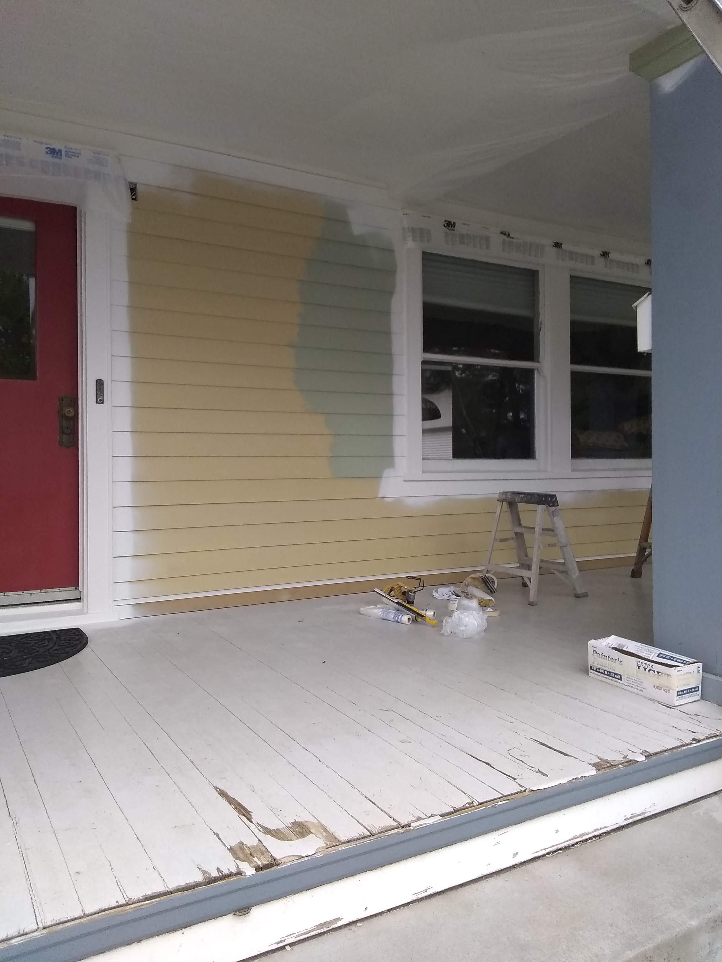 Before: N Williams · craftsman bungalow repaint